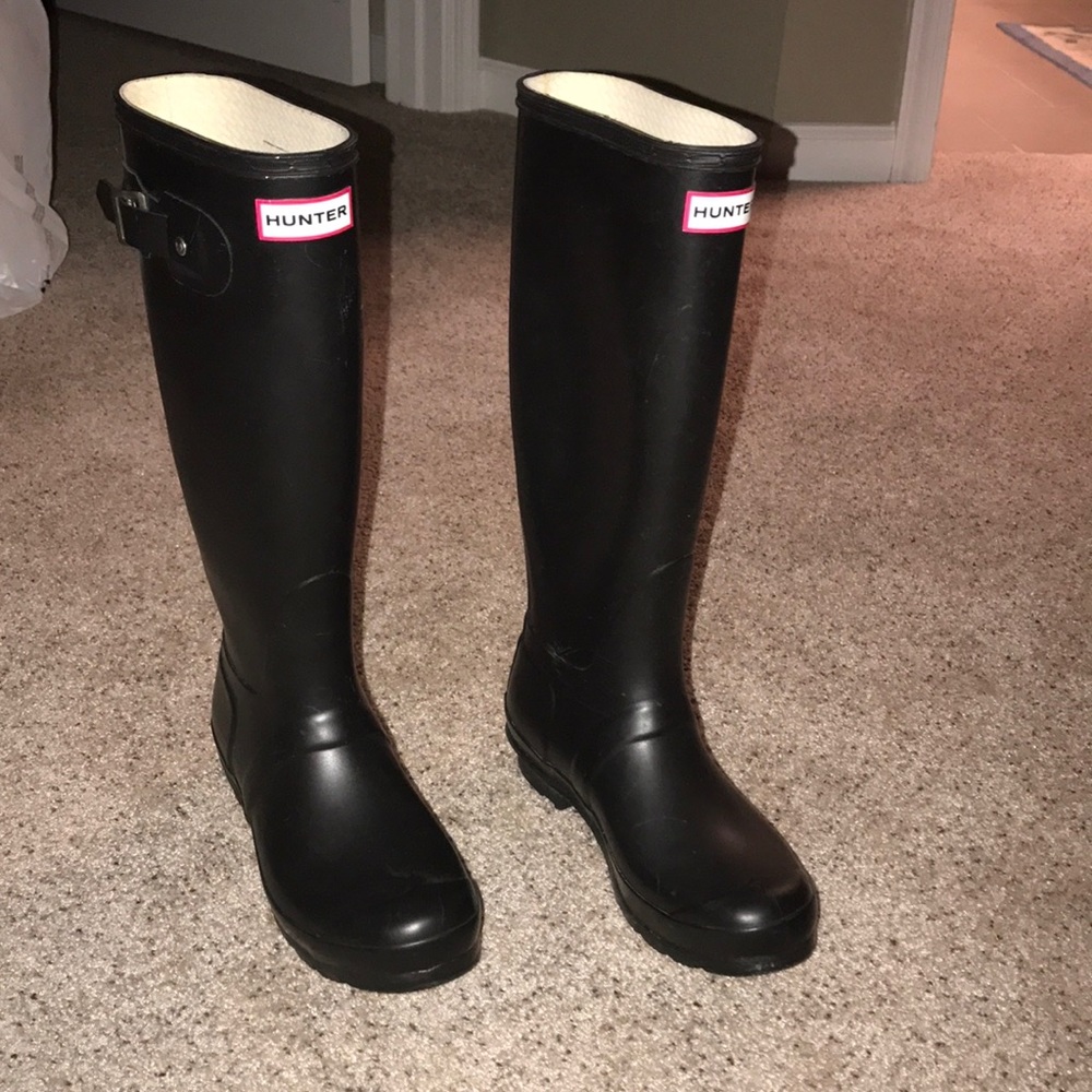 Hunter Boots Size 7